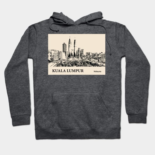 Kuala Lumpur - Malaysia Hoodie by Lakeric